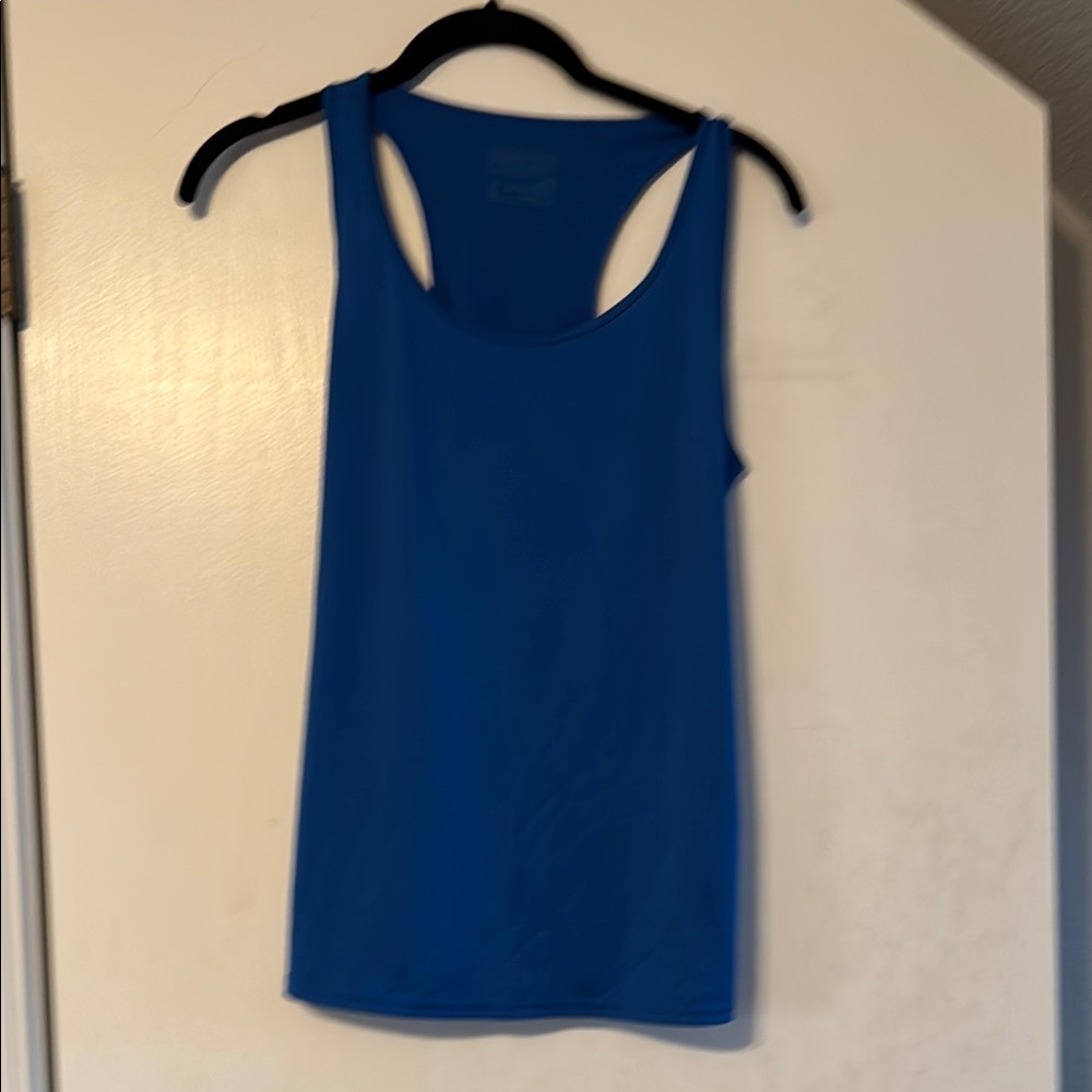 Patagonia Deep Blue Capilene Tank Top EUC